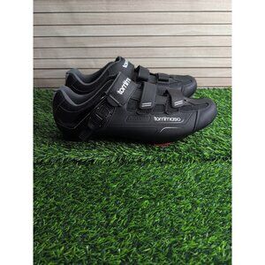 Tommaso Strada 200 Black Cycling Shoes Size 14.5 Brand New